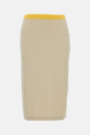 Fendi Gonna Color Block Ff