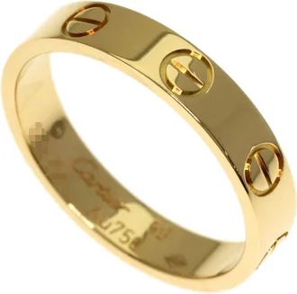 Cartier Yellow Gold (18K) Band Ring (Pre-Owned)