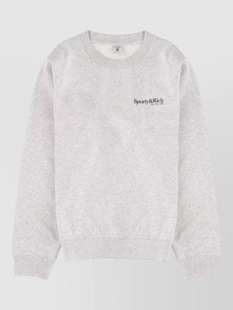 Sporty & Rich knit sweater crew neck long sleeves