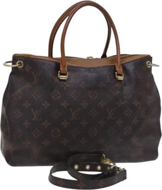 Louis Vuitton Tweedehands Canvas handtassen - Dames - Vintage Handtas - Bruin - ONE Size - Vintage