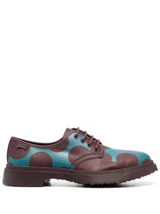 Camper Walden leather derby shoes - Brown
