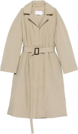 Proenza Schouler Saphira Trenchcoat - Dames - Trenchcoats - Beige - XS - Katoen - Jassen