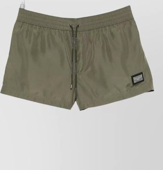 Dolce & Gabbana logo-detail swim shorts