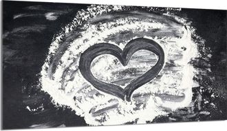 OEM Protector De Cristal Para Encimera 90x52 Coraz&oacute;n