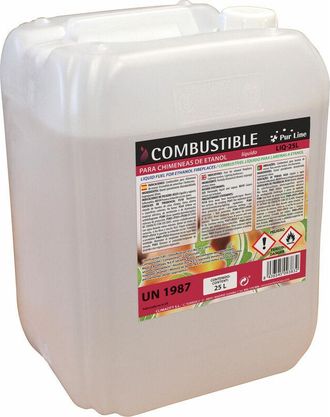 Purline Combustible De Origen Natural L&iacute;quido 25 L Purline