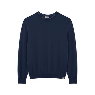 Paul & Shark Wool and cashmere crewneck sweater, Man, Blue, Size: XS