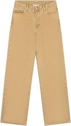 Olaf Hussein Dames, Jeans, Beige, Maat: XS