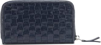 Uashmama Womens Vita Wallet Woven Small In Blue