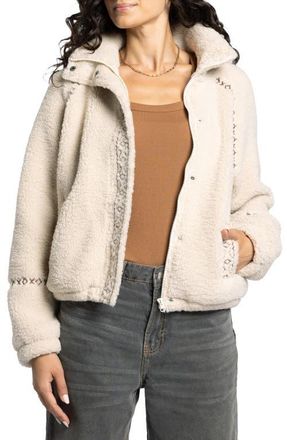 Thread & Supply Denver Faux Shearling Jacket in French Oak at Nordstrom, Size Small