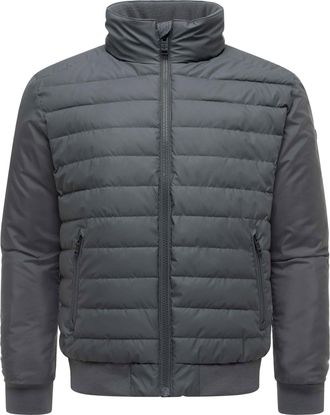 Stone Harbor heren winterjas Eliaam in materiaalmix