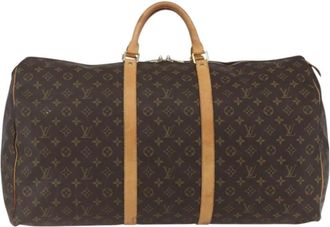 Louis Vuitton Pre-owned Weekend Bags, female, Brown, Size: ONE SIZE Pre-owned Keepall Duffle Bag