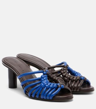 J.W.Anderson Plot woven leather sandals