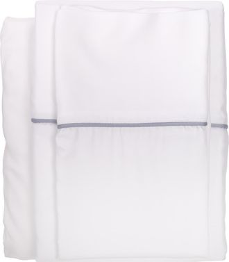 Pom Pom at Home Sheena Sateen Sheet Set in French Blue at Nordstrom, Size California King