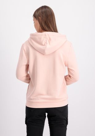 Alpha Industries Hoodie ALPHA INDUSTRIES New Basic Hoodie BL W, Damen, Gr. S, orange (pale peach), Obermaterial: 80% Baumwolle, 20% Polyester, regular fit, Sweatshirts