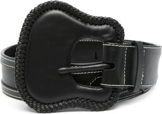 Johanna Ortiz Cintura in pelle - Nero