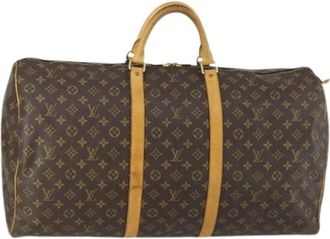Louis Vuitton Pre-owned Weekend Bags, female, Brown, Size: ONE SIZE Pre-owned Weekend Bag
