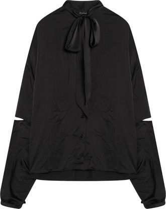 Balenciaga Stijlvolle Blouse voor Vrouwen - Dames - Overhemden - Zwart - XS - Overhemden