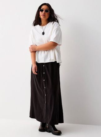 Twik Womens Buttoned maxi skirt