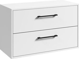 Badplaats Badplaats Mueble Bajo Lavabo Florence 80 X 46 Cm - Blanco Mate