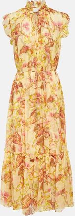 Zimmermann Matchmaker printed georgette midi dress
