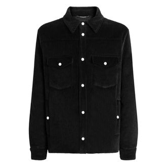 Dolce & Gabbana Corduroy Flap-pocket Jacket