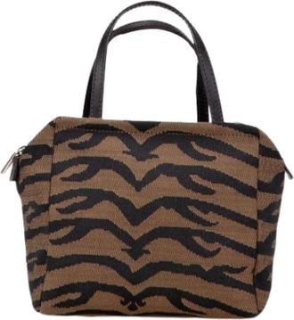 Fendi Pre-owned Handbags, female, Multicolor, Size: ONE SIZE Pre-owned Canvas Handbag