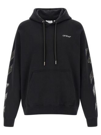 Off-white Mens Metal Arrow Skate Hoodie