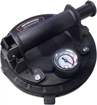 Mass Ventosa Professionale Mass 4331 con Vuotometro e Portata di 110 kg in Valigia per Piastrelle e Materiali Pesanti