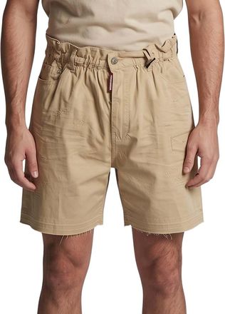 Dsquared2 Beige Distressed Shorts