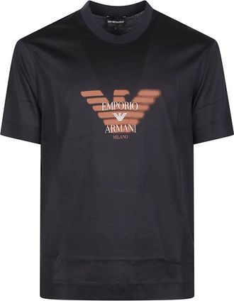Emporio Armani Uomo, Top, Blu, XL, new