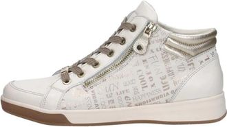 Ara Rom St High Soft - Dames - Sneakers - Wit - 39 EU - Schoenen