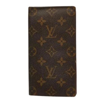 Louis Vuitton Pre-owned Wallets, female, Brown, Size: ONE SIZE Pre-owned Monogram Long Wallet (bi-fold)