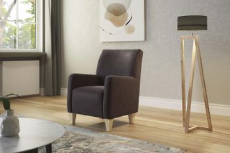 HOME AFFAIRE Sessel »Viva« mit Federkern, mit Buchefüssen