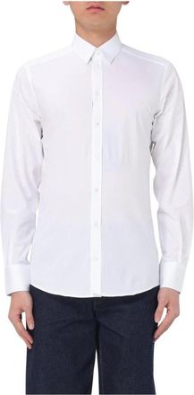 Dolce & Gabbana Heren, Overhemden, Wit, Maat: M Katoen
