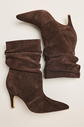 Matisse Footwear x Anthropologie Scrunch Kitten Heel Boots