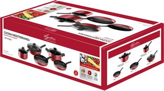 Lagostina Lagostina Cucina Mediterranea Kit De Cacerolas 8 Pieza(s)