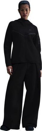 Nike Tech Fleece Windrunner Full-Zip Hoodie - Dames - Sport - Zwart - Maat: XL Fleece