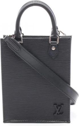 Louis Vuitton Pre-owned Petit Sac Plat - Dames - Vintage Mini Tas - Zwart - ONE Size - Vintage