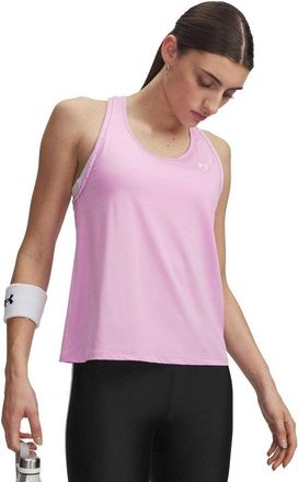 Under Armour Dames/Dames 4 Way Stretch Tanktop (Dageraad Roze)