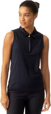 Daily Sports Peoria Womens Sleeveless Golf Polo in Black at Nordstrom, Size X-Small