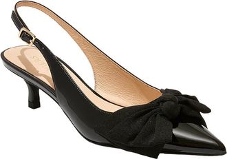 Jack Rogers Debra Leather Slingback Heel