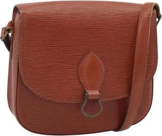 Louis Vuitton Pre-owned Epi Leather Crossbody Bag - Dames - Vintage Schoudertas - Bruin - ONE Size - Leer - Vintage