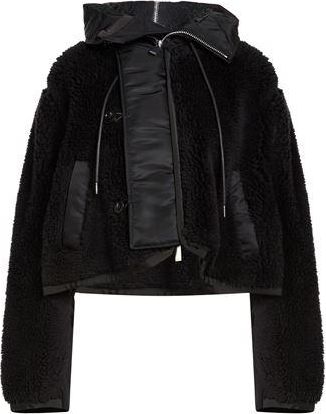 sacai JACKEN & M&Auml;NTEL - Shearling- & Kunstfell auf YOOX.COM