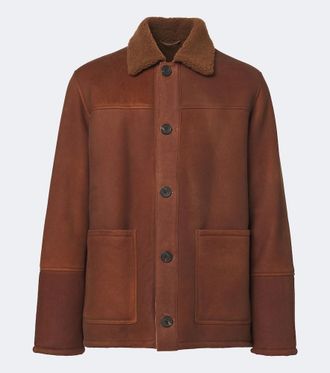 Arma Giacca Rickson in pelle con shearling