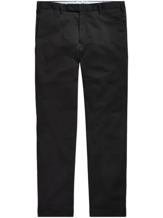 Polo Ralph Lauren straight leg trousers - men - Cotton/Spandex/Elastane - 32/32 - Black
