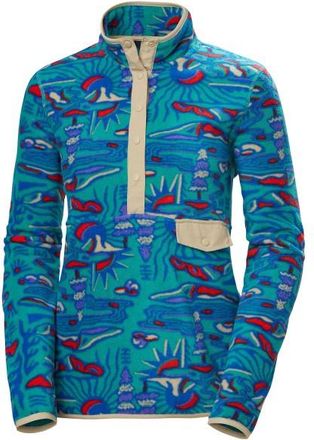 Helly Hansen Maridalen Printed Fleece Fleecepullover f&uuml;r Damen | blau