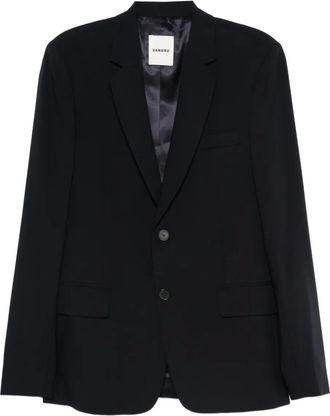 Sandro Blazer con tasche - Blu