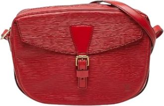 Louis Vuitton Pre-owned Jeune Fille Epi Schoudertas - Dames - Vintage Schoudertas - Rood - ONE Size - Leer - Vintage