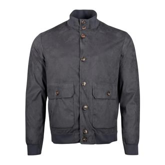 Roberto Ricci Design Light Jackets, male, Blue, Size: M Nabucco Val Jkt