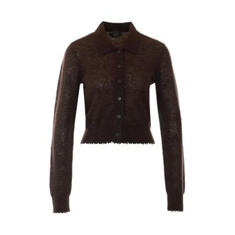 Pinko Pinko, Truien & Vesten, Dames, Bruin, S, Madrid Cardigan Ultra Light Me